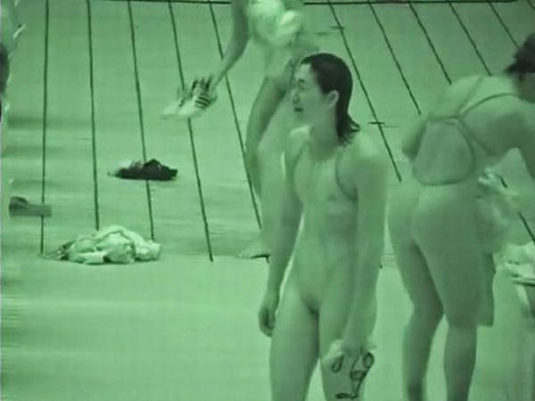 水泳競泳シンクロ赤外線モロにマンスジやハミマンエロGIF画像