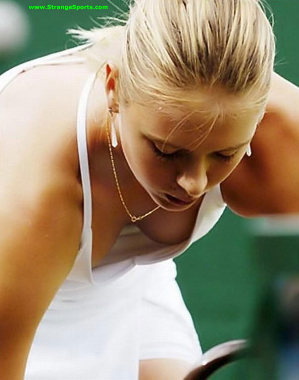 シャラポワのテニスのエロ画像